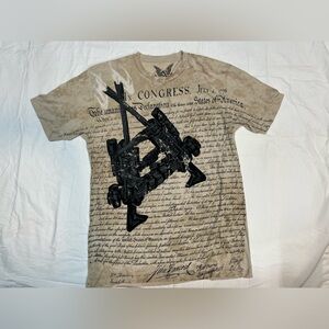 Come And Take It Tactical Rifle Graphic T Shirt Men’s Large Patriotic 2A